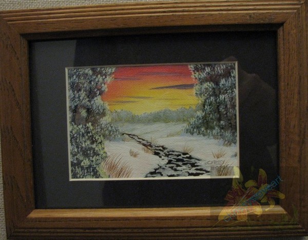 Winter Sunset **Sold**