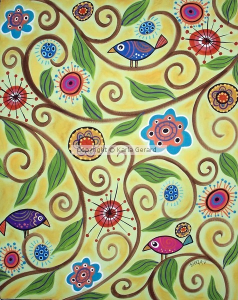 FolksyBranchBirds