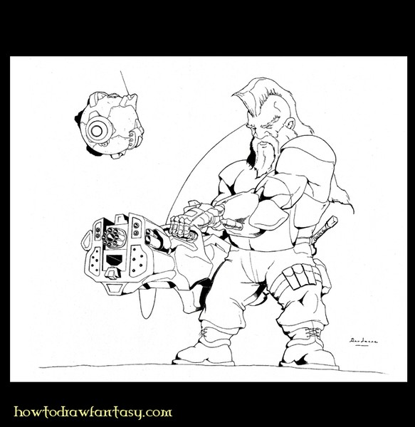 Steet samuraï dwarf