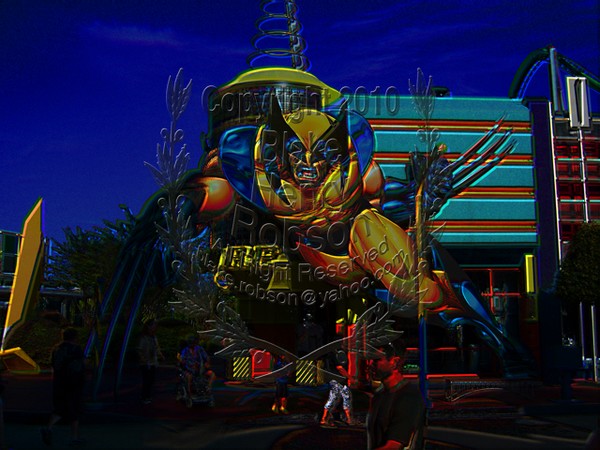 Wolverine at Univeral Studio's Orlando Fl 10/2009
