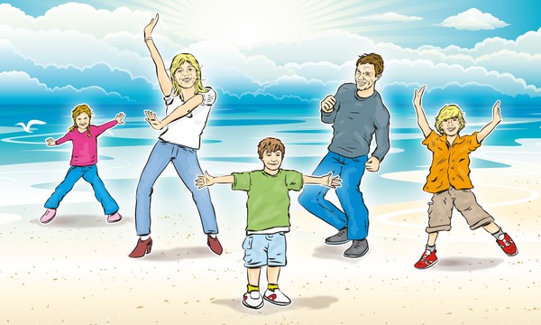 Happy family