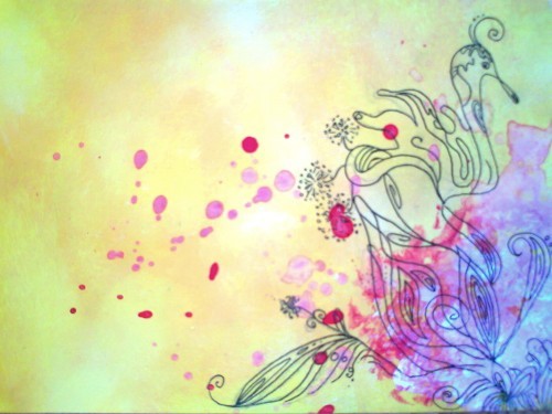 abstract card for my mom