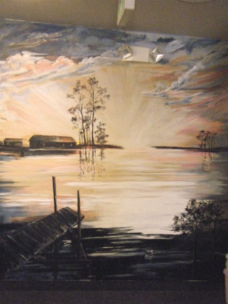 mural sunrise Glen a
