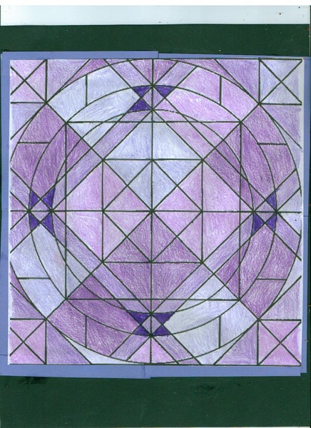 Purple triangles