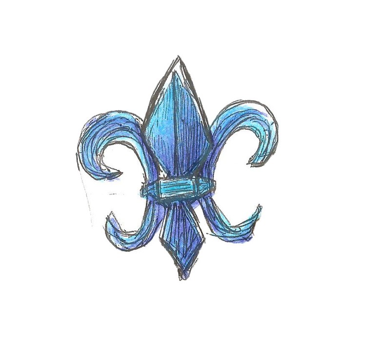 Fleur-De-Lis Color