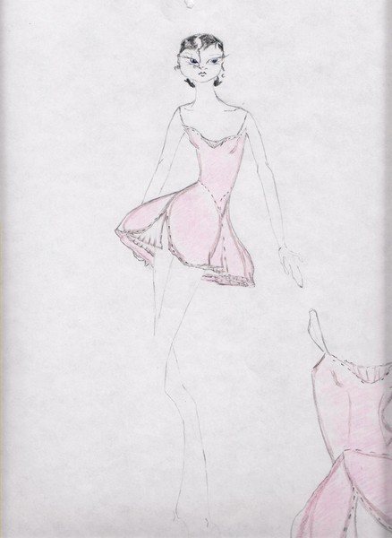 Girl in Pink Dress