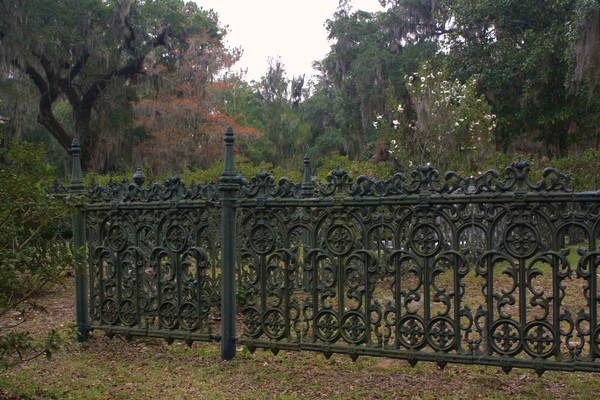 ornamental iron fence