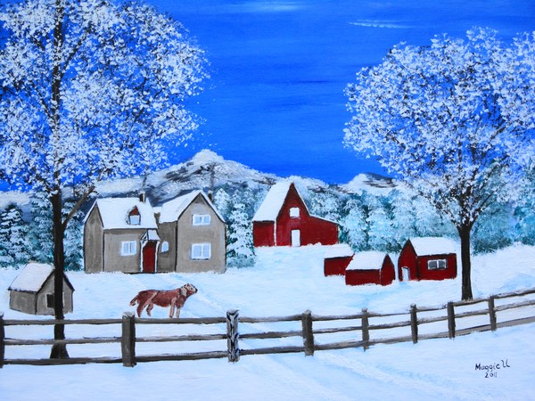 Winter on the farm