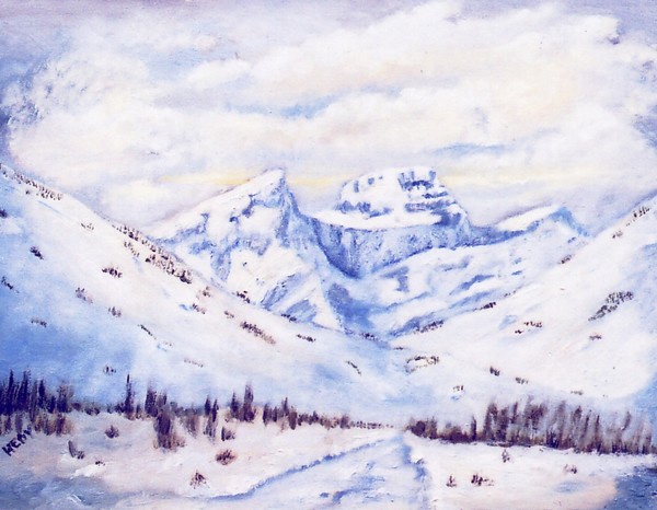 The Three Sisters, Fernie, BC Canada