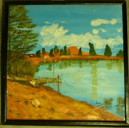 568-Pine lake in huaiapais 24x24