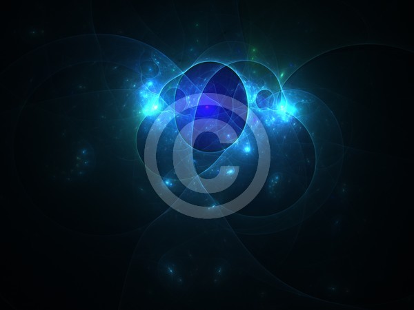 Blue Swirl Bubbles