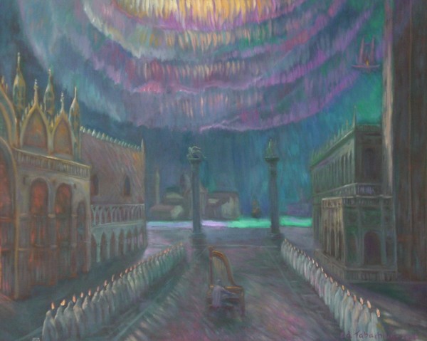 Aurora Borealis at St.Mrk Square.