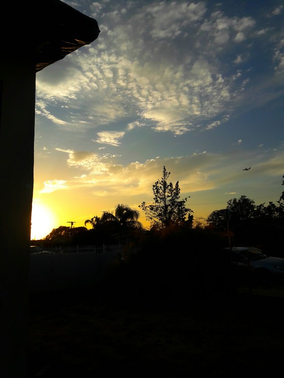Hot day Sunset