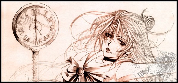 Sailor Pluto Sketch