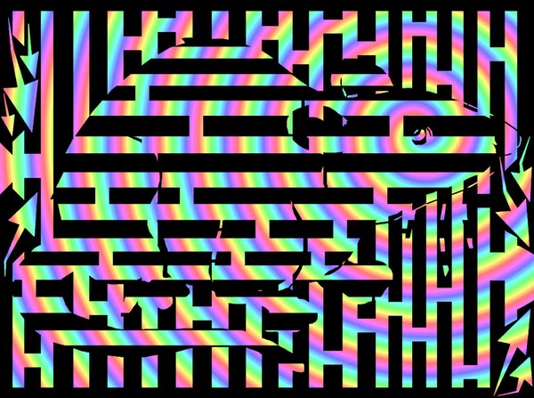 Psychedelic Mouse Maze