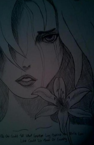 Behind the girl eyes