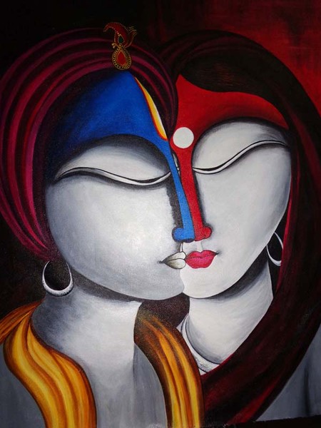 Spiritual Fusion - Original Acrylic Painting