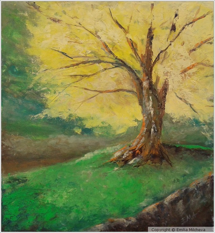 ETERNITY oil painting 53x50cm