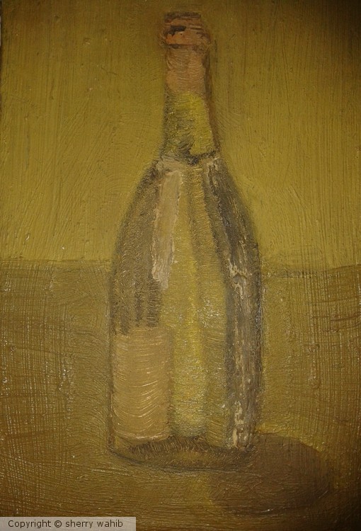champagne bottle