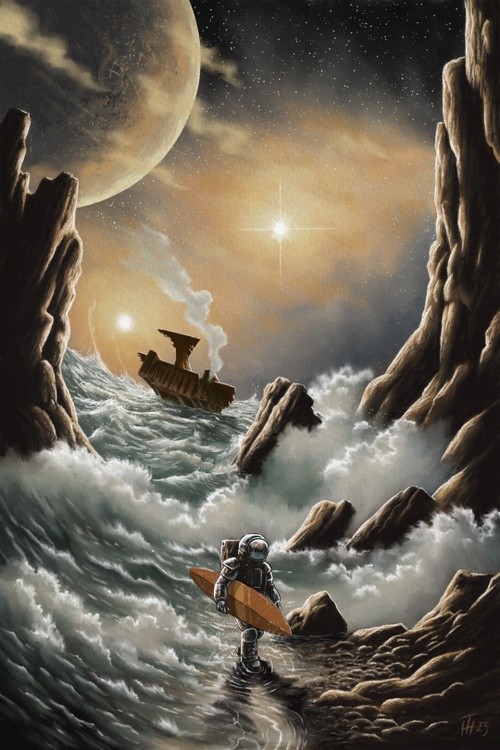 Saved by the Surfboard