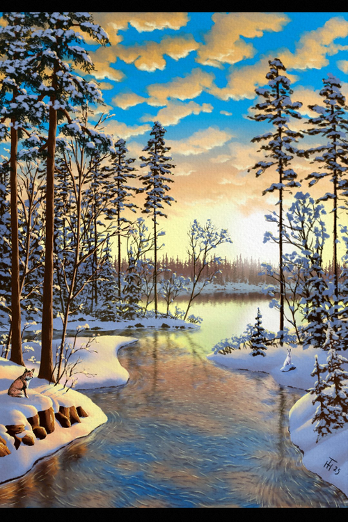 Winter River