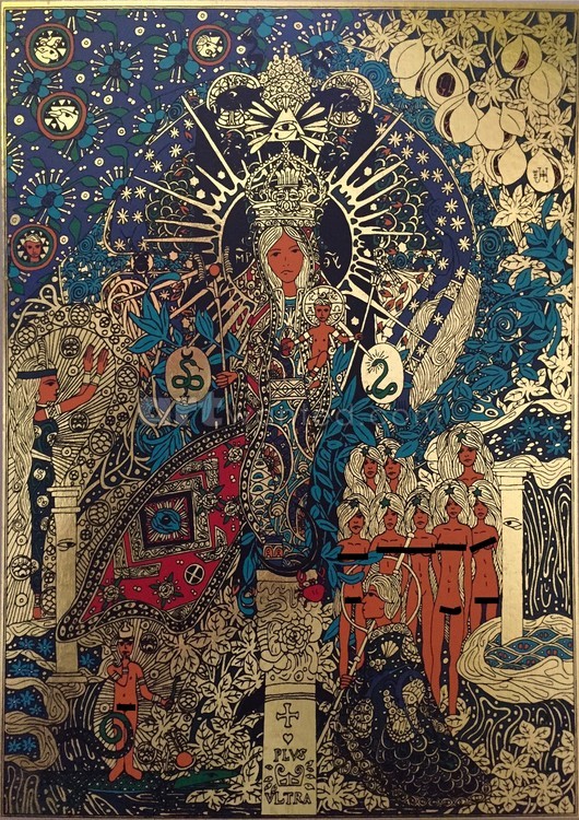 The column of the Virgin Mary