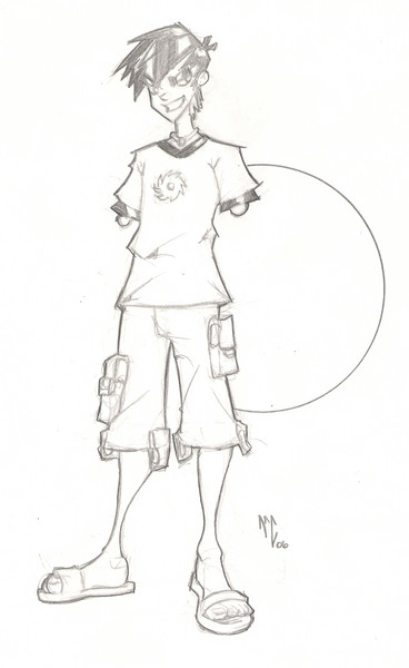 Razor Kid-civilian outfit