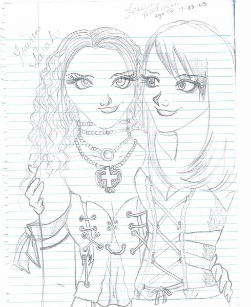 <3 Sarah and Lauren ^.^