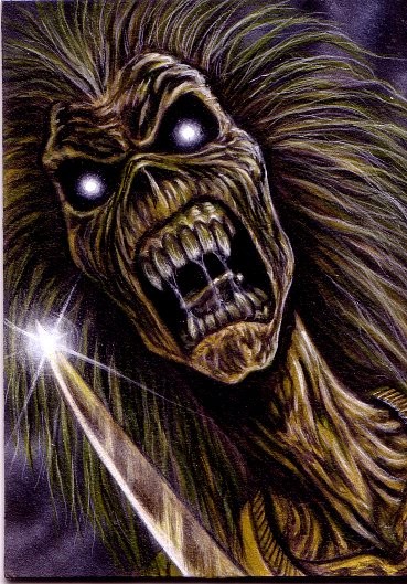Early Days Eddie ACEO Card...