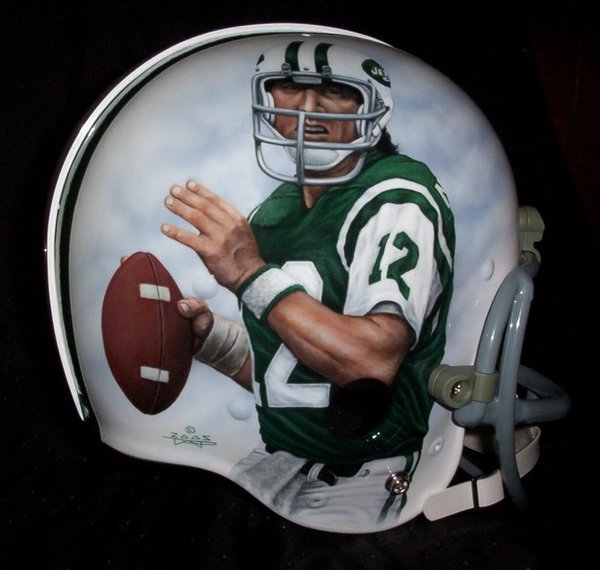 Joe Namath Helmet...