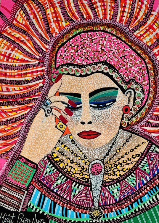Naif pictures modern art Israel by Mirit Ben-Nun