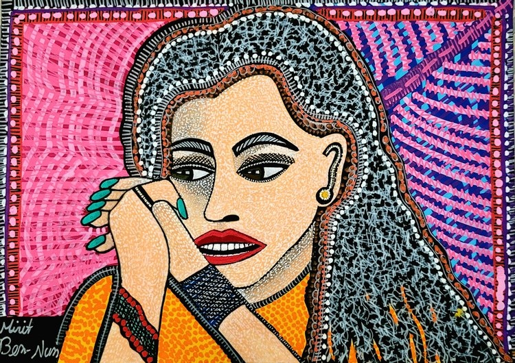 Gallery naive paintings by Mirit Ben-Nun israeli artist