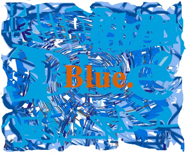 Blue.