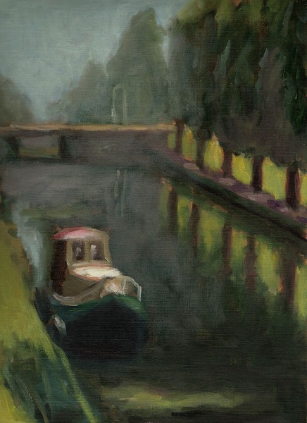 Boat and trees II