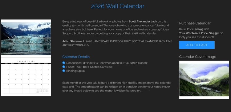 2026 WALL CALANDAR