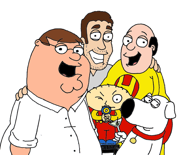 Family Guy, me, and Herbie