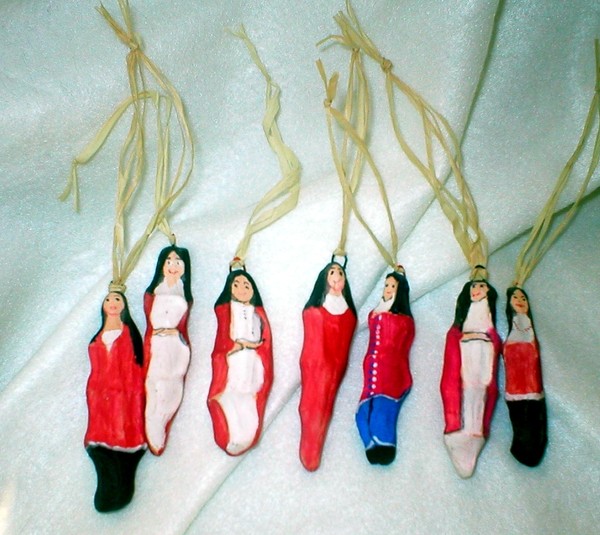 Madonnas and santas