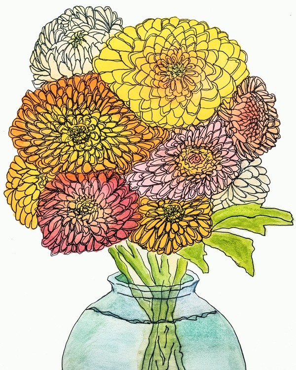 chrysanthemum bouquet