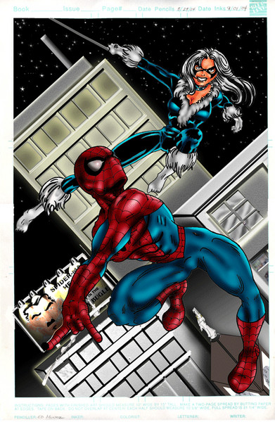 spider-man and black cat