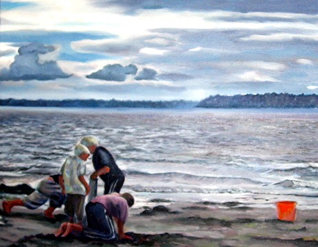 Young Clam Diggers, Key Peninsula