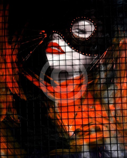 Orange girl