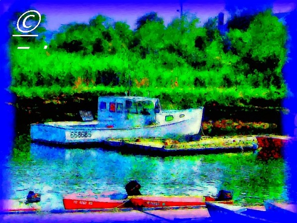 13a  Lobster  Boat