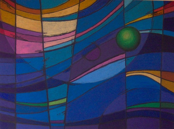 Stained-glass window