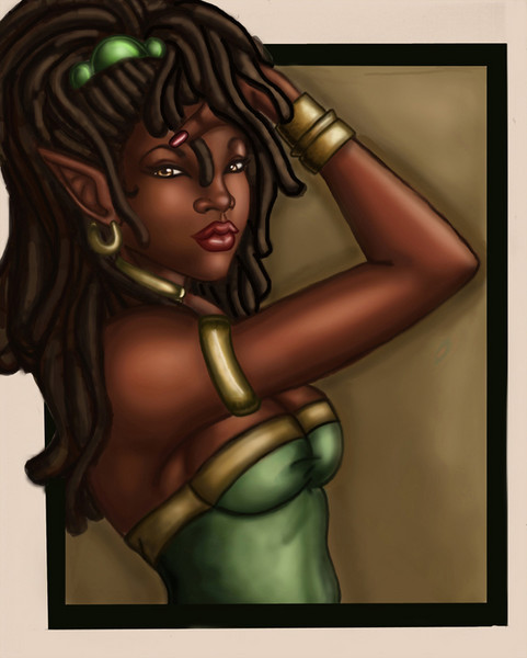 Nubian elf