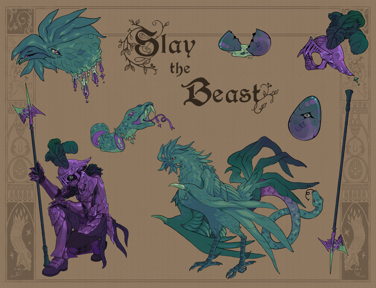 StockArt Cockatrice Decals