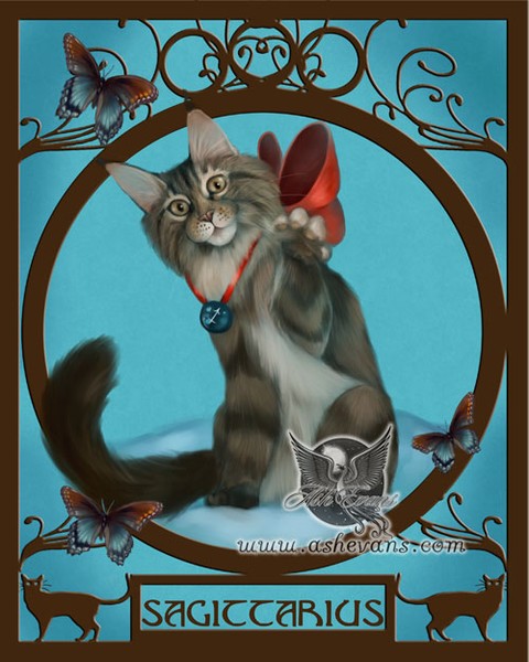 Sagittarius the Zodicat