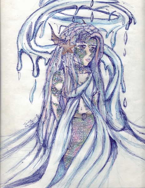 Mermaid sketch