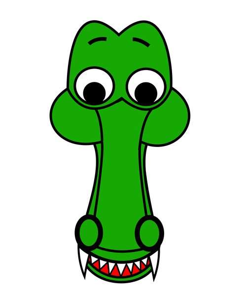 croc front