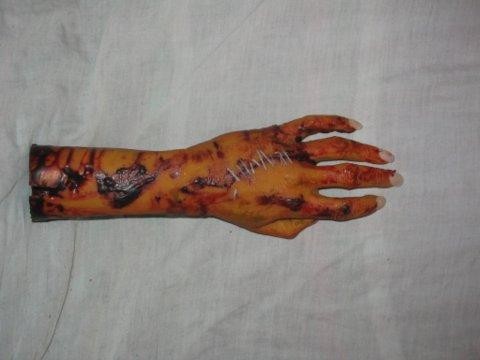 monster gore hands