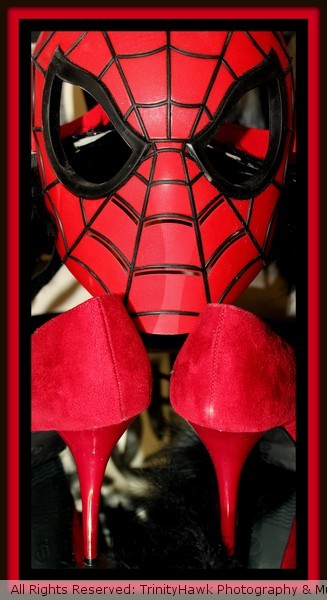 Spider Girl - Framed